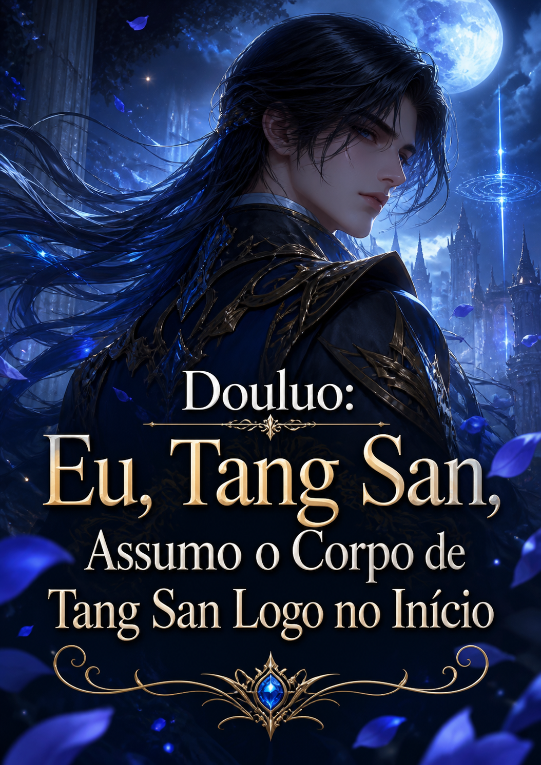 Douluo: Eu, Tang San, Assumo o Corpo de Tang San Logo no Início